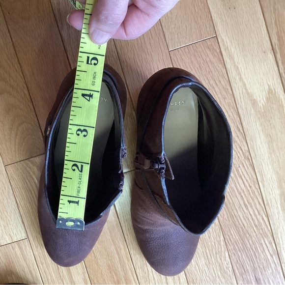 Cole Haan Brown Leather Calixta Booties size 7 - Picture 13 of 16